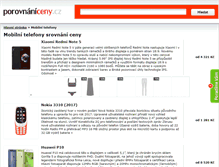 Tablet Screenshot of mobilni-telefony.porovnani-ceny.cz