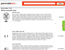 Tablet Screenshot of klima.porovnani-ceny.cz