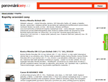 Tablet Screenshot of kopirky.porovnani-ceny.cz