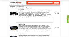 Desktop Screenshot of multifunkcni-tiskarny.porovnani-ceny.cz