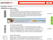 Tablet Screenshot of chladnicky.porovnani-ceny.cz