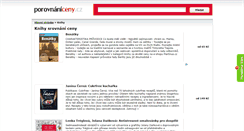 Desktop Screenshot of knihy.porovnani-ceny.cz