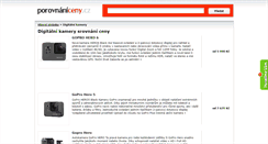Desktop Screenshot of digitalni-kamery.porovnani-ceny.cz