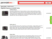 Tablet Screenshot of digitalni-kamery.porovnani-ceny.cz