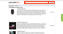 Desktop Screenshot of casualplay.porovnani-ceny.cz