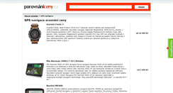 Desktop Screenshot of gps-navigace.porovnani-ceny.cz