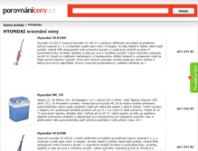 Tablet Screenshot of hyundai.porovnani-ceny.cz
