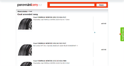 Desktop Screenshot of ceat.porovnani-ceny.cz